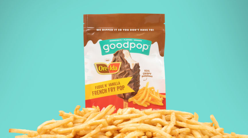 Ore-Ida and GoodPop launch ice cream sticks with French fry inclusions