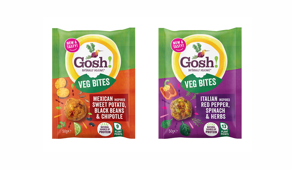 Gosh launches Veg Bites snack packs to address demand for healthier on-the-go options