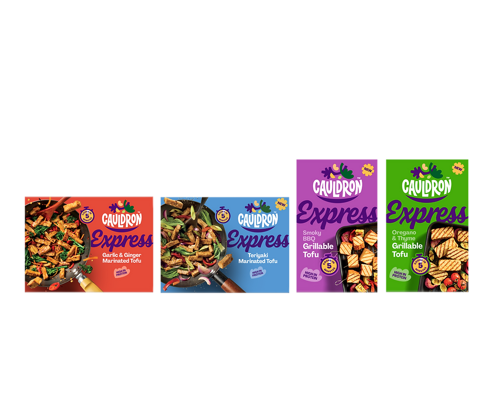 Cauldron introduces Express tofu range designed for convenience
