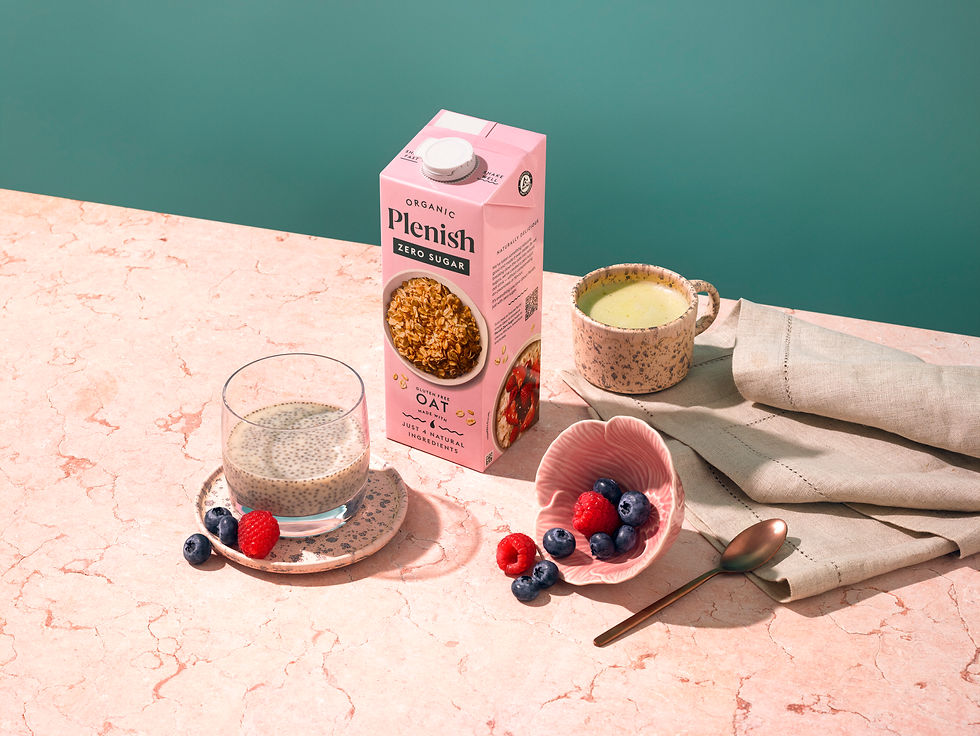 Plenish introduces sugar-free oat milk with no oils or additives
