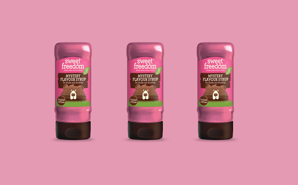Sweet Freedom launches playful new ‘Mystery Syrup’