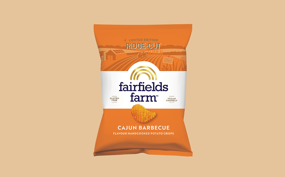 Fairfields Farm targets summer sharing occasions with limited-edition Cajun Barbecue crisps