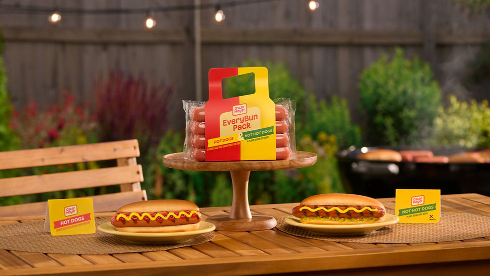 Oscar Mayer introduces limited-edition combined pack of both meat and plant-based hot dogs 