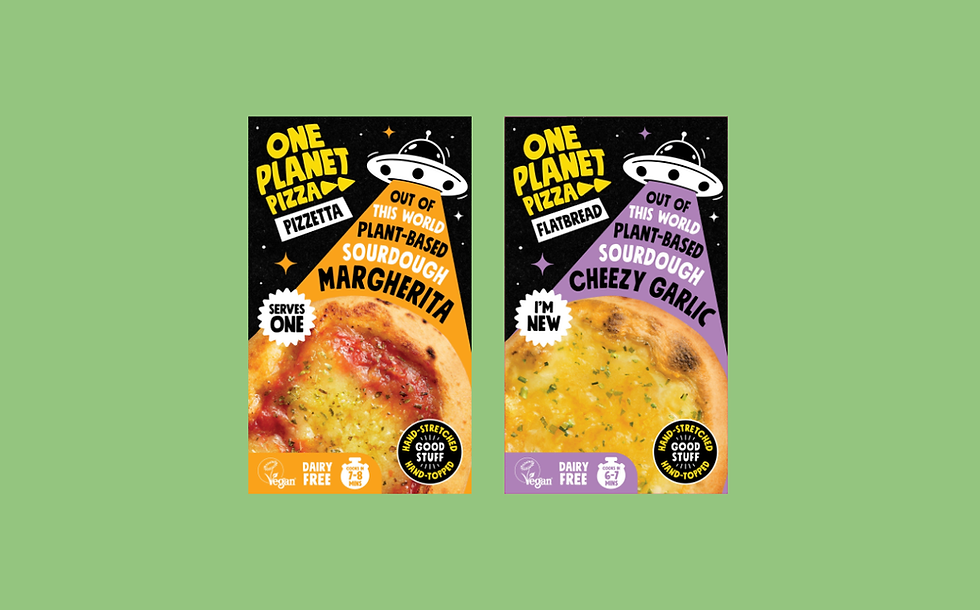 One Planet Pizza unveils new duo of plant-based Pizzettas