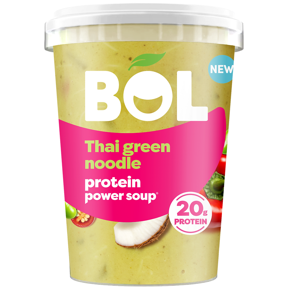 Bol Foods releases Protein Thai Green Noodle Power Soup