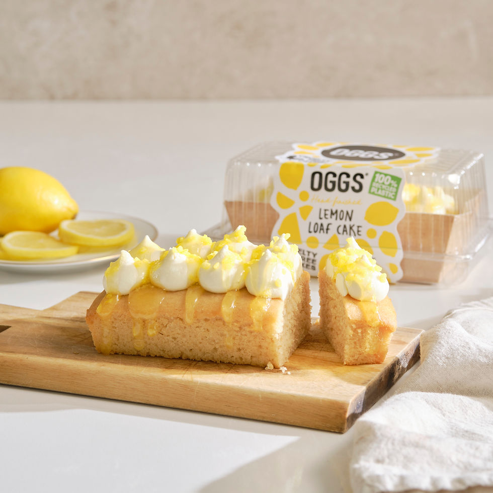 Oggs aims to ‘revive’ loaf cake category with lemon loaf cake launch