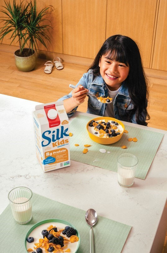 Silk unveils oat milk blend for children, Silk Kids
