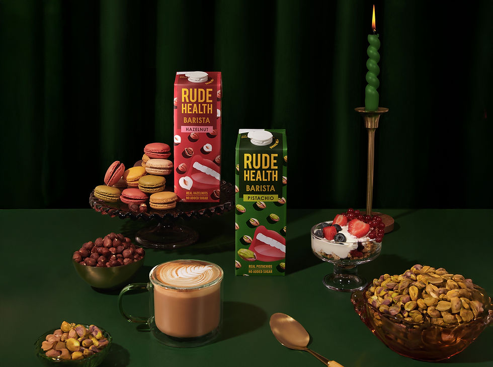 Rude Health launches new ‘luxury barista’ alt-milk range ahead of festive season