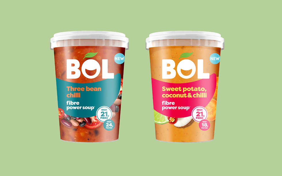 Bol expands Power Soup range with new fibre-forward offerings