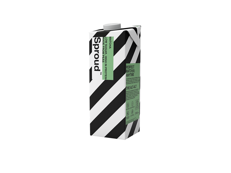 Sproud debuts low-sugar matcha alt-milk