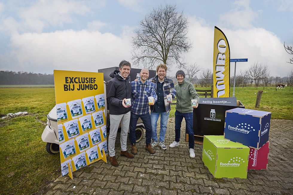 Jumbo introduces plant-based yogurts made from Dutch soya beans