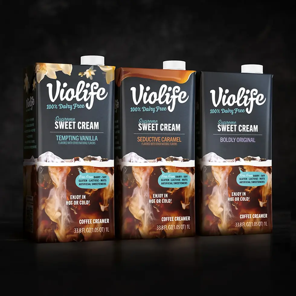 Violife debuts lentil-based coffee creamers in the US