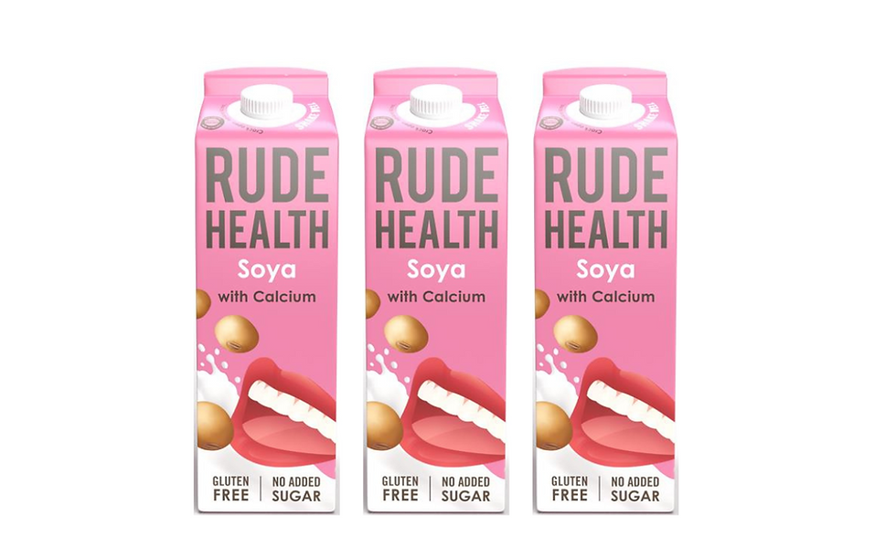 Rude Health presents chilled soya drink with added calcium