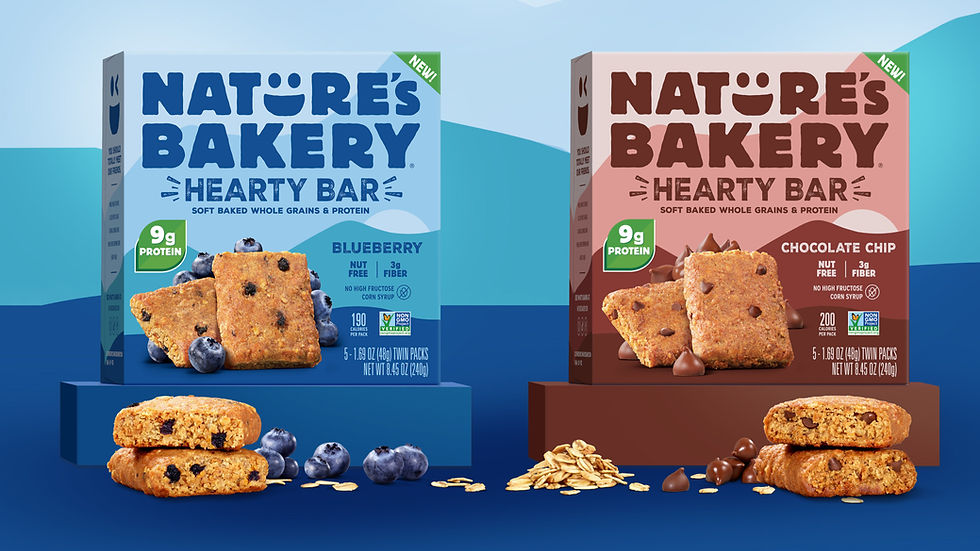 Nature’s Bakery unveils new Hearty Bars line