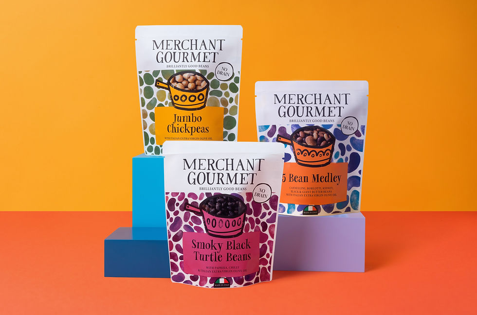 Merchant Gourmet boosts convenience with new drain-free beans pouches