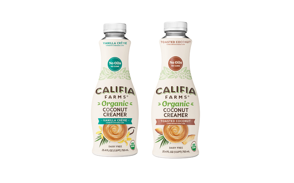 Califia Farms adds two new coconut coffee creamers to US portfolio