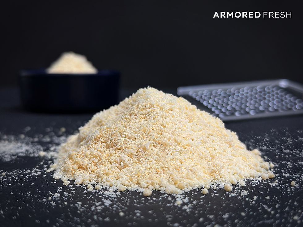 Armored Fresh to launch grated parmesan alternative leveraging new manufacturing tech