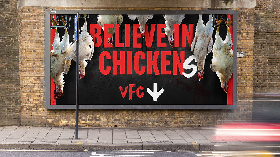 "We're all for being rebels and pushing the boundaries": VFC's 'Believe in Chickens' campaign