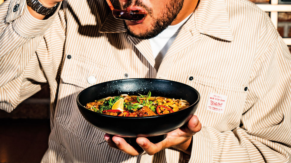 Wagamama unveils new Firecracker Chick’n Ramen dish for Veganuary in partnership with Alfie Steiner