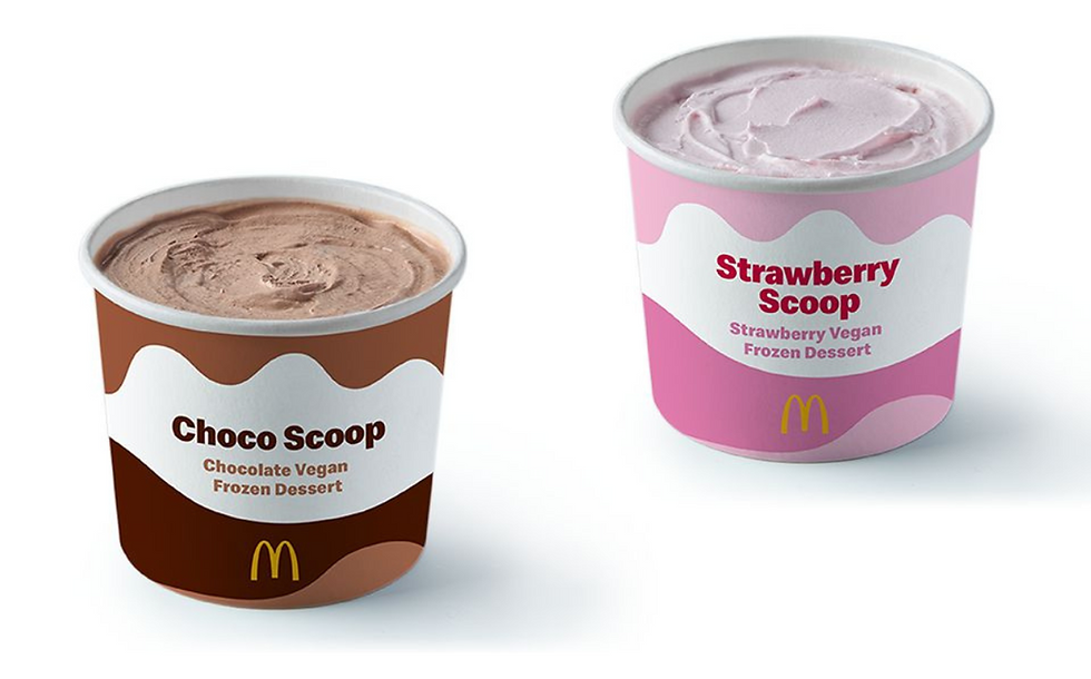 McDonald’s trials vegan ice cream in UK