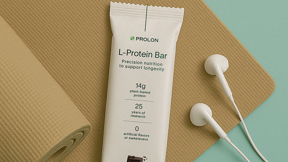 L-Nutra introduces plant-based longevity-focused protein bar