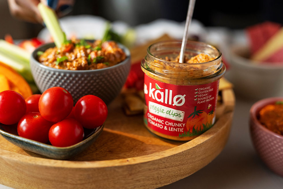 Kallø enters dips market with organic veggie dips