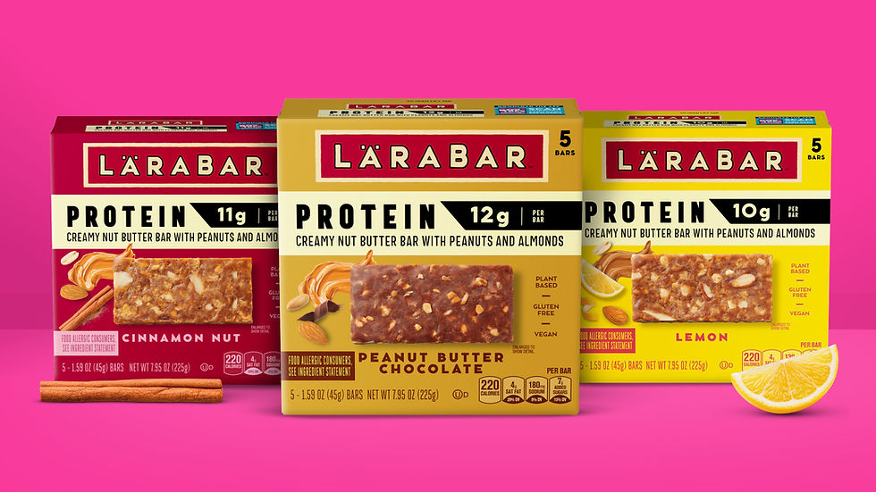 Lärabar debuts new plant-based protein bar line