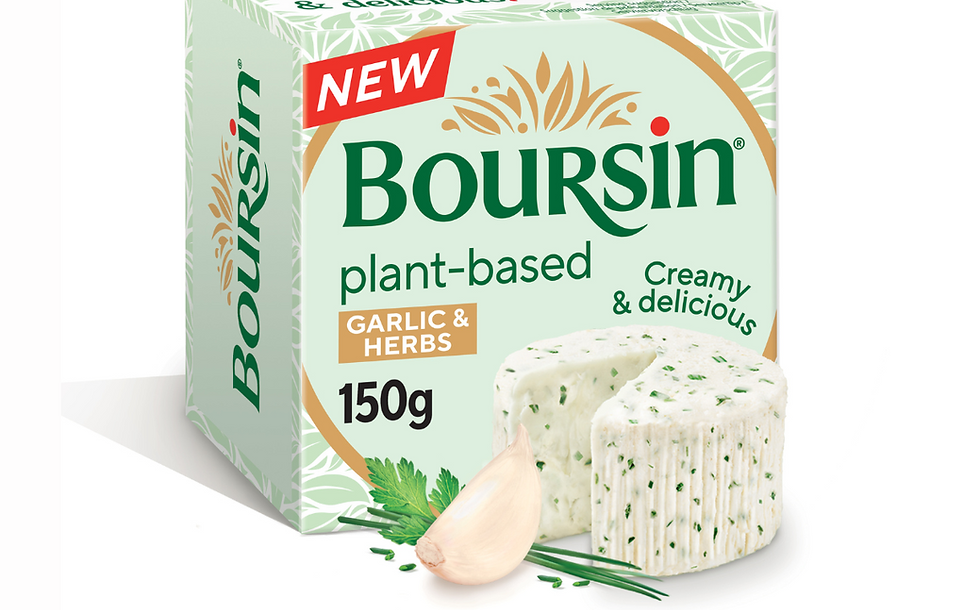 Bel UK adds new Boursin Plant-Based product to portfolio