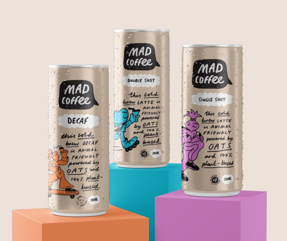 TurtleTree partners with Mad Foods to enhance oat milk coffee line