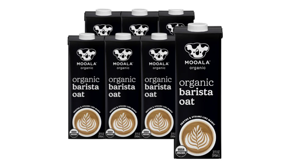 Mooala unveils organic barista blend oat milk