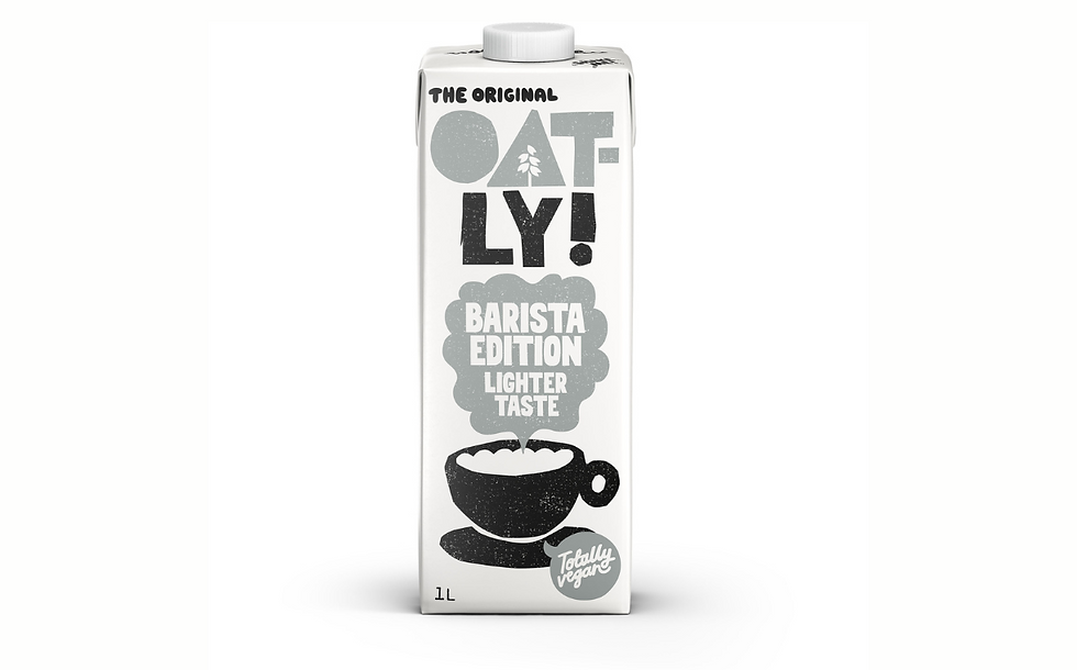 Oatly adds new ‘Lighter Taste’ product to Barista range