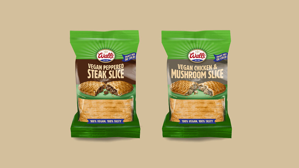 Wall’s Pastry expands vegan range with two new savoury slices