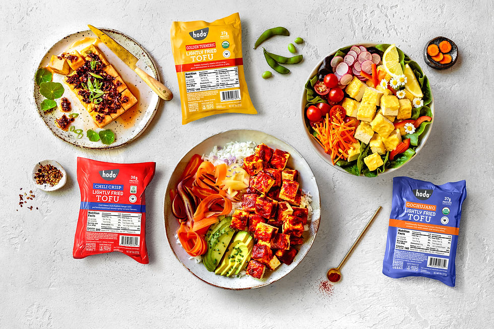 Hodo debuts Lightly Fried Tofu in Asian-inspired flavours