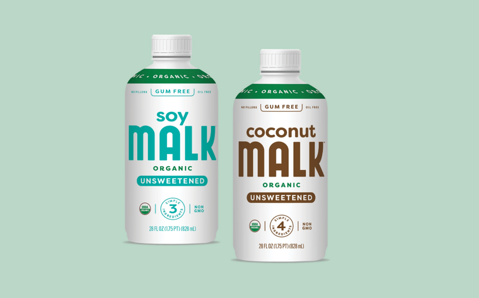 Malk Organics introduces new clean label coconut and soya milk products