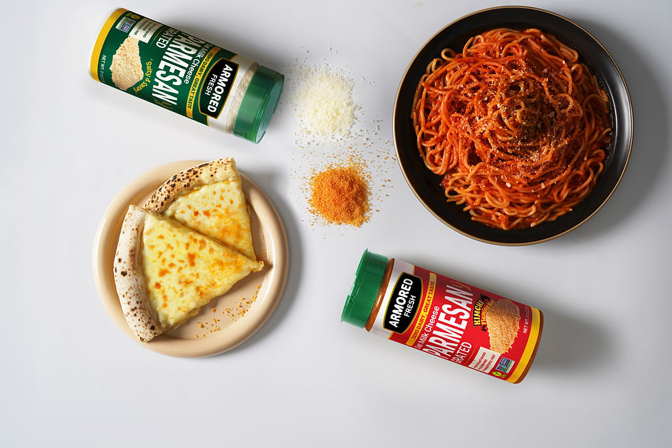 Armored Fresh unveils new parmesan-style innovations
