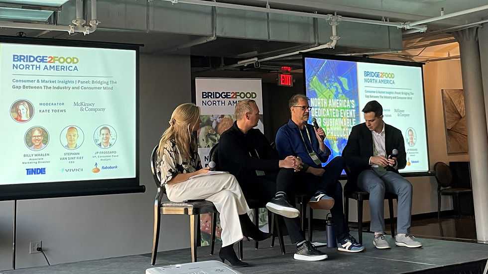 Bridge2Food North America 2024: The Plant Base's key takeaways 