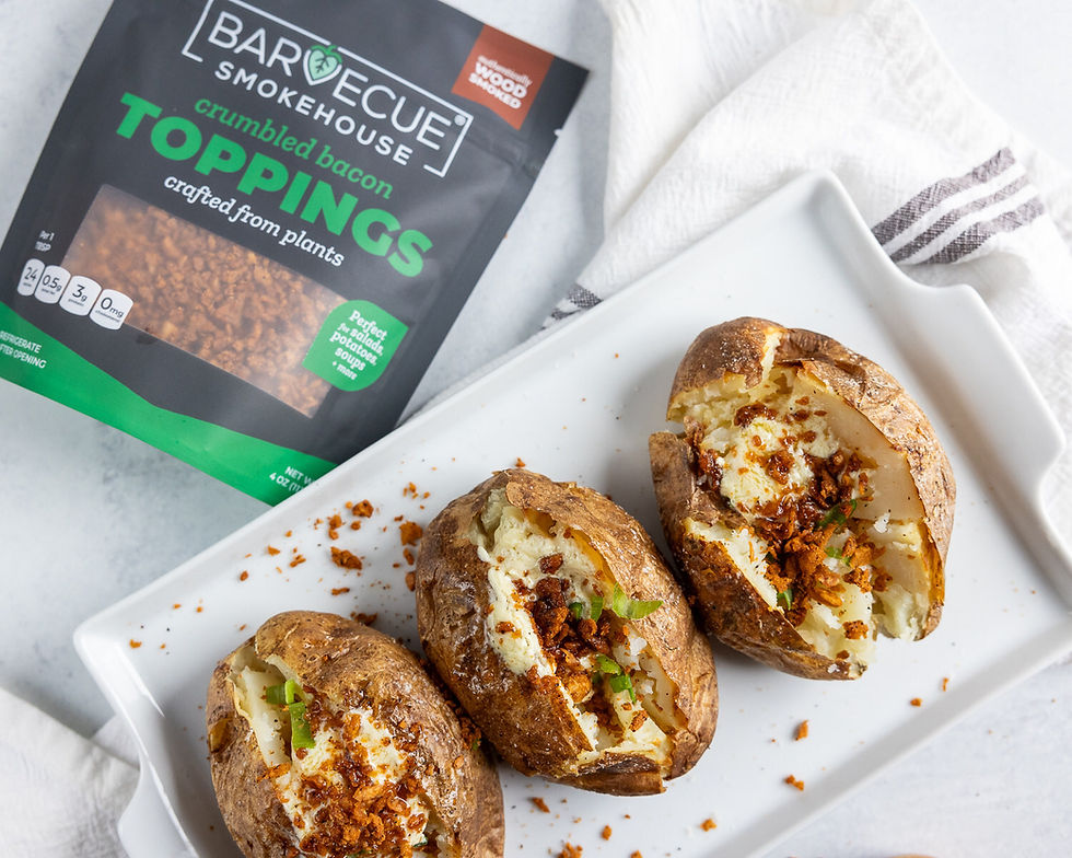 Barvecue launches clean label, plant-based crumbled bacon toppings