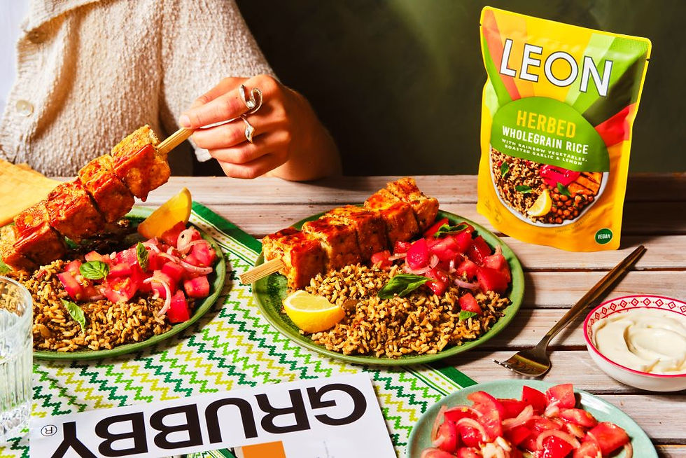 Leon teams up with plant-based start-up Grubby on limited-edition recipe kits