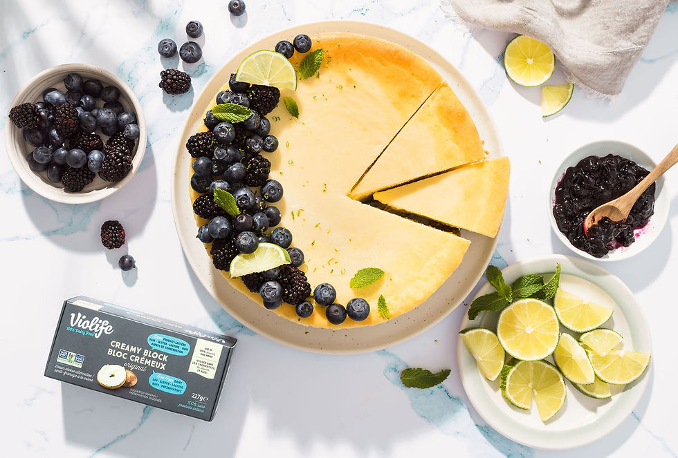 Violife launches dairy-free cream cheese block in Canada