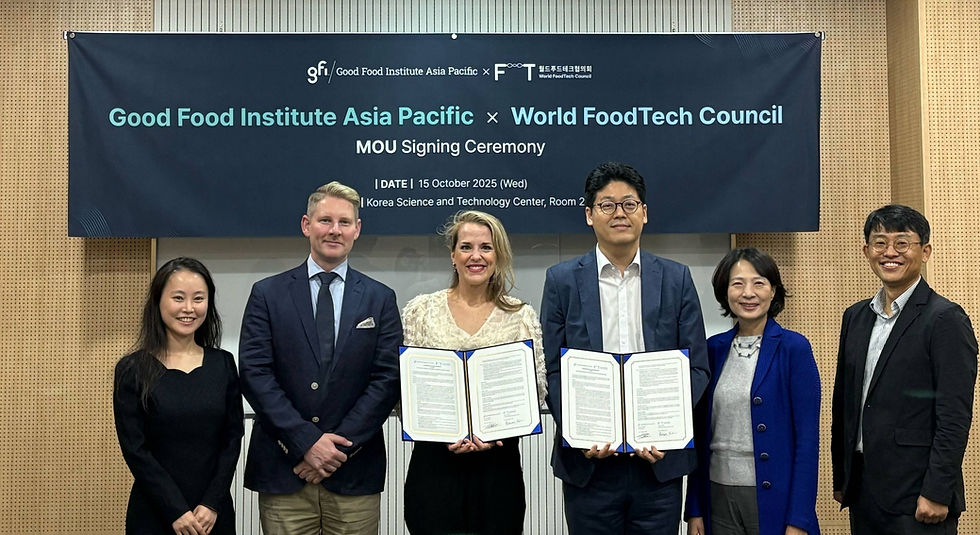 GFI APAC joins forces with World FoodTech Council to accelerate alt-protein innovation