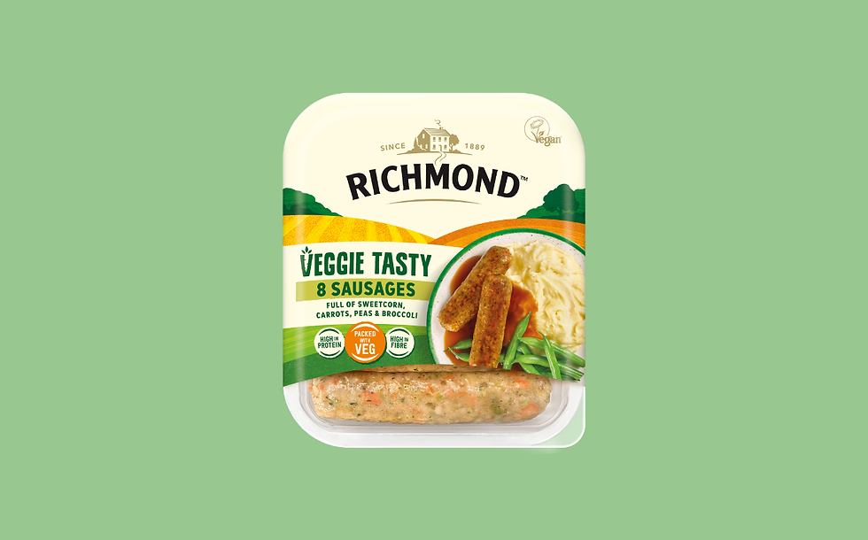 Richmond expands meat-free offering with Veggie Tasty range