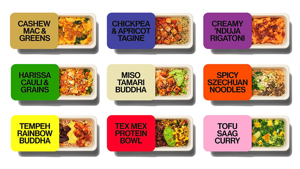 Grubby brings back Allplants recipes in debut frozen ready meal launch