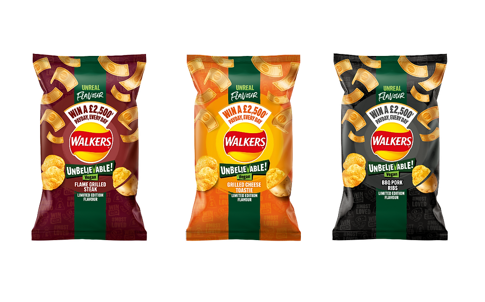 Walkers launches new vegan-friendly crisps