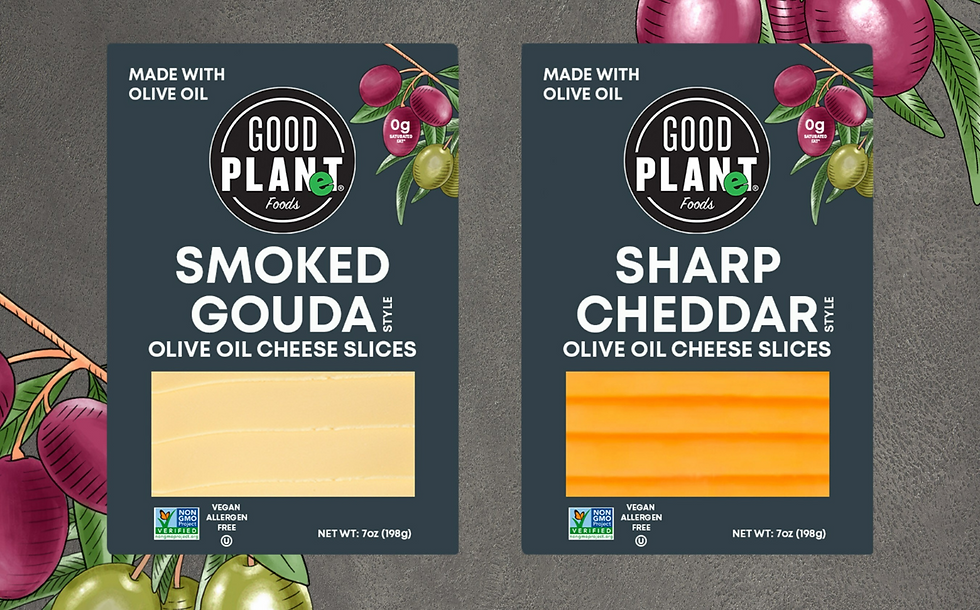Good Planet Foods debuts olive oil cheese slices