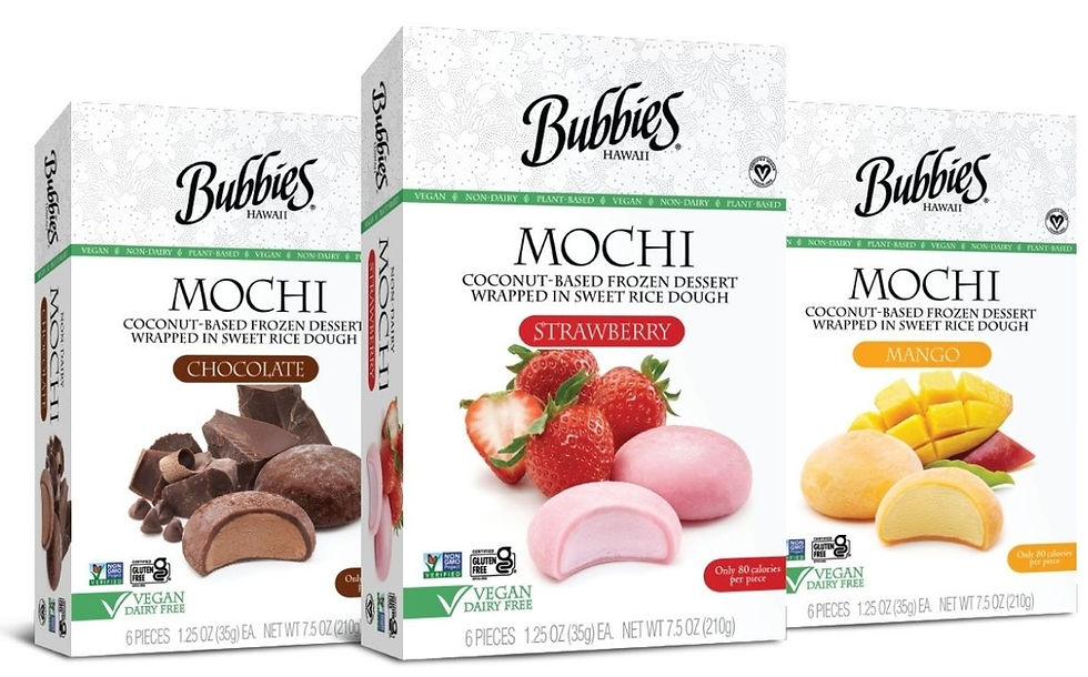 Bubbies launches new vegan mochi ice cream flavour and retail packs