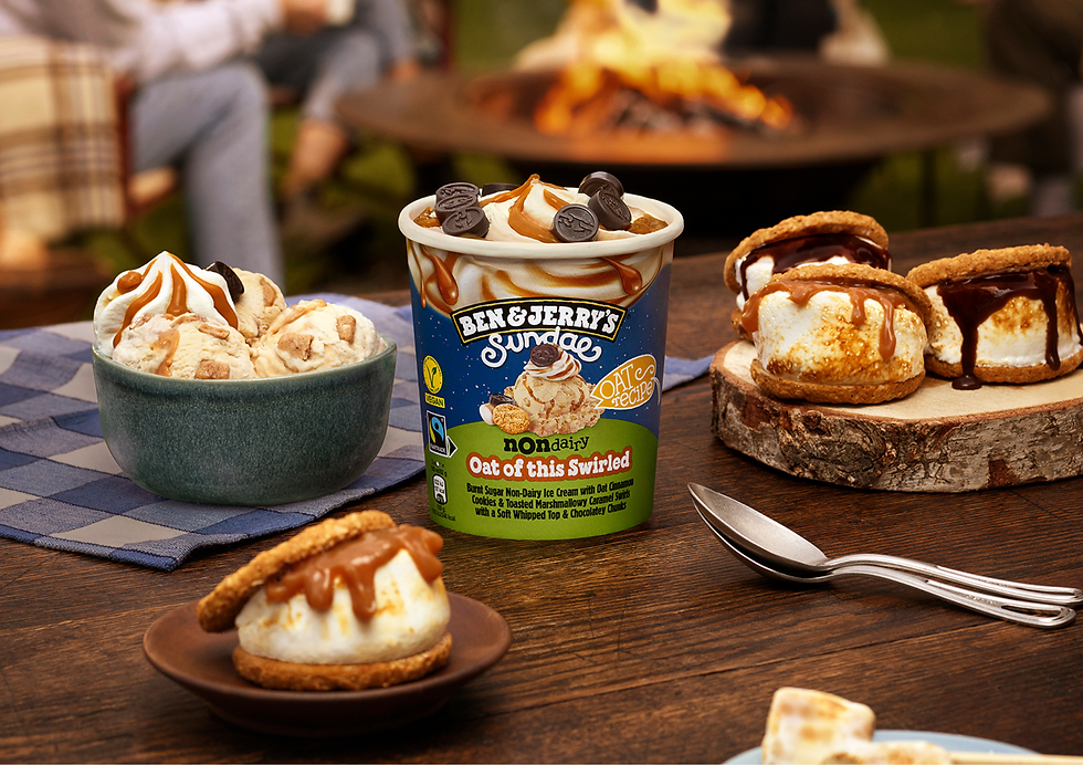 Ben & Jerry’s unveils ‘Oat of This Swirled’ sundae as part of s’more-in