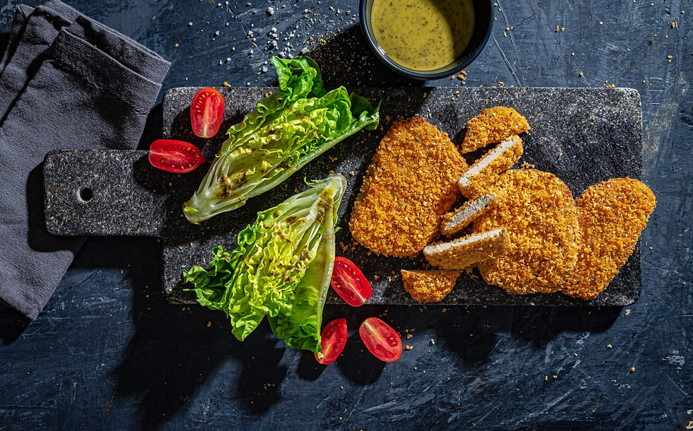 SimpliiGood unveils spirulina-based schnitzel