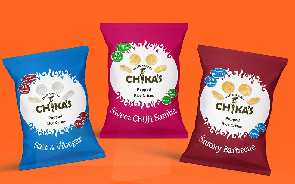 Chika’s to launch new trio of Rice Crisps