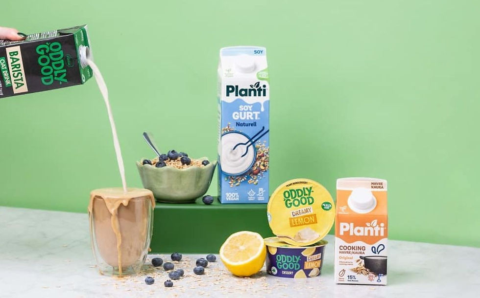 Valio-backed Oddlygood acquires Nordic brand Planti