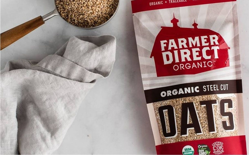 Above Food acquires organic legume and grain brand Farmer Direct